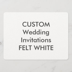 Invitaciones de matrimonio de 110 lb 7,5" x 5,5"