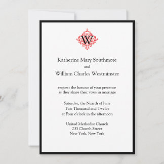 Invitaciones de matrimonio de diseñador