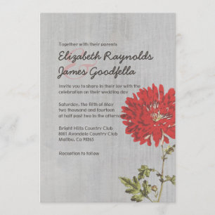 Invitaciones de matrimonio de Mamáes antiguas