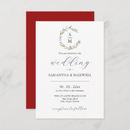 Invitaciones de matrimonio de navidades con código