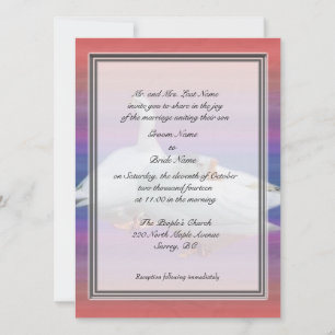 Invitaciones de matrimonio de padres de Groom