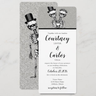 Invitaciones de matrimonio de parejas combinadas