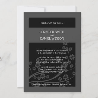 Invitaciones de matrimonio de plantillas de patron