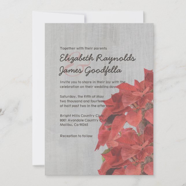 Invitaciones de matrimonio de puntias antiguas (Anverso)