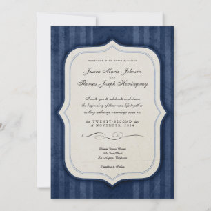 Invitaciones de matrimonio en monograma de la Mari