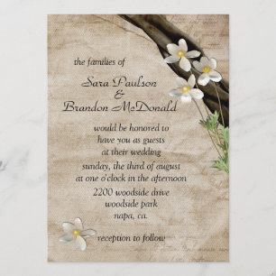 Invitaciones de matrimonio en verano