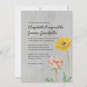 Invitaciones de matrimonio inusual