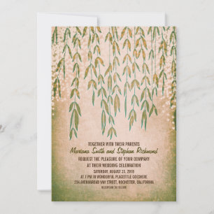 Invitaciones de matrimonio para las luces de caden
