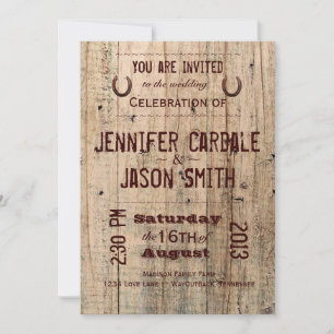 Invitaciones de matrimonio para tipografía de made