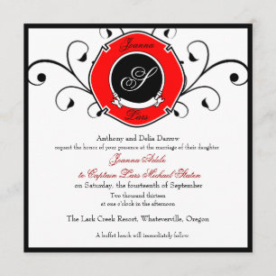 Invitaciones de matrimonio personalizado para bomb