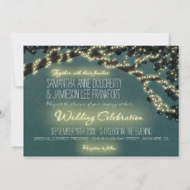 Invitaciones de matrimonio rústico de la rama de á