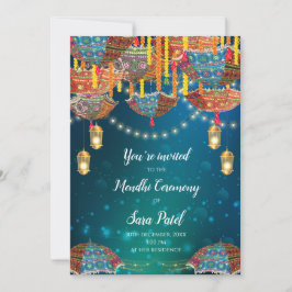 Invitaciones de Mehndi y invitaciones de Mendhi Pa