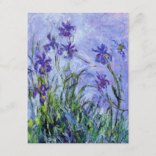 Invitaciones de Monet Lilac Irises