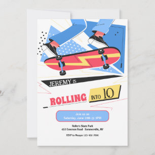 Invitaciones de monopatín