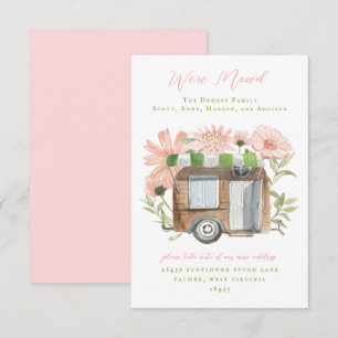 Invitaciones de movimiento de caravanas