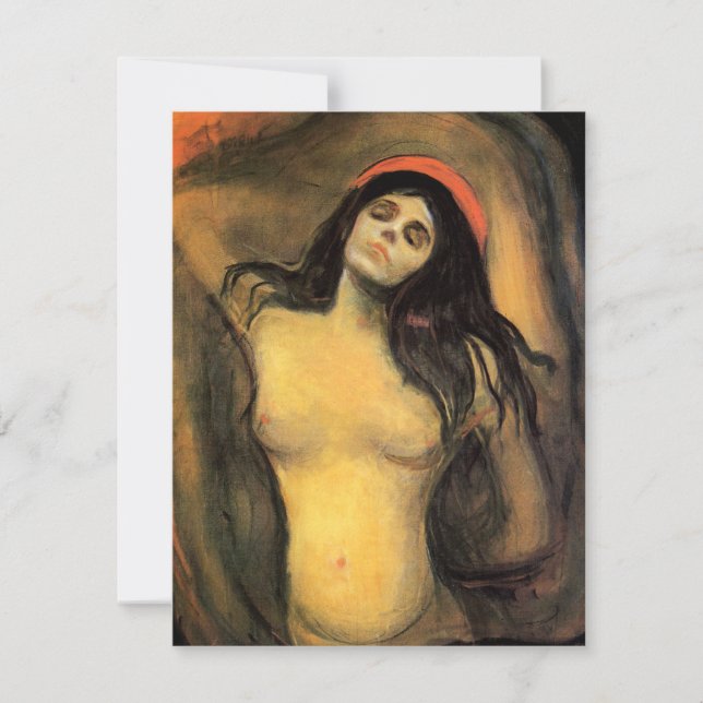 Invitaciones de Munch Madonna (Anverso)
