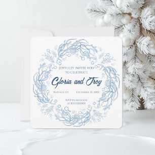 Invitaciones de Navidad. Cuentos de Hadas de Invie