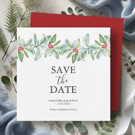 Invitaciones de Navidad para salvar la fecha de la