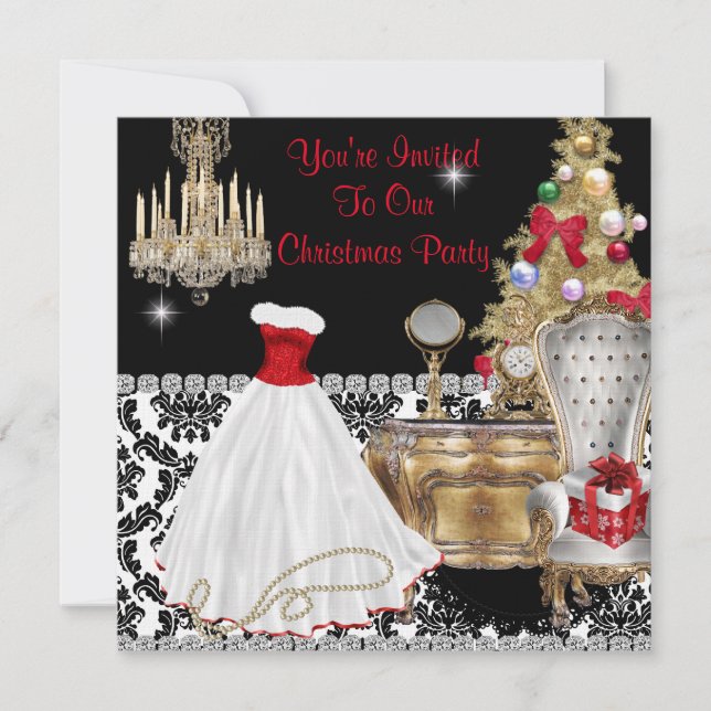 INVITACIONES DE NAVIDADES GLAMOR (Anverso)