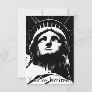 Invitaciones de Nueva York Personalizadas RSVP de