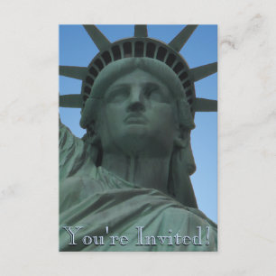 Invitaciones de Nueva York Personalizadas RSVP de 