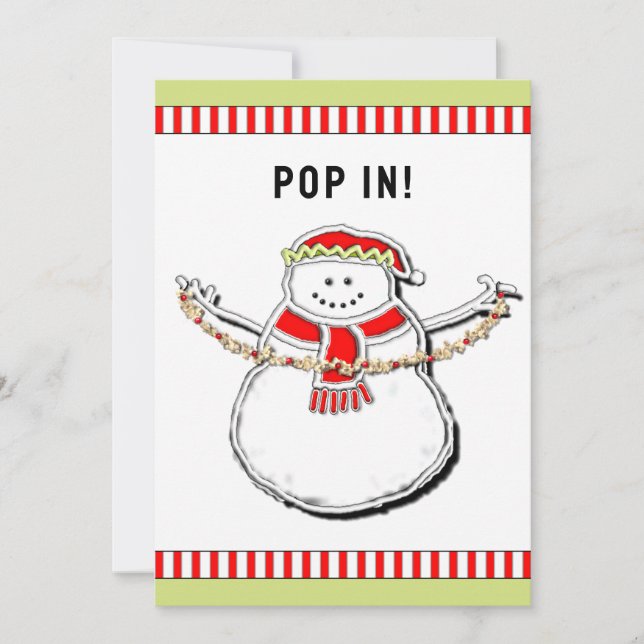 Invitaciones de Open House (Anverso)