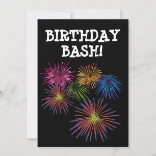 INVITACIONES DE PERSONALIZADO DE FIESTAS DE BASH D