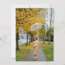 Invitaciones de personalizado Foto Embarazo