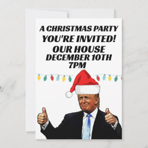 INVITACIONES DE PERSONALIZADOS FIESTAS DE TRUMP NA