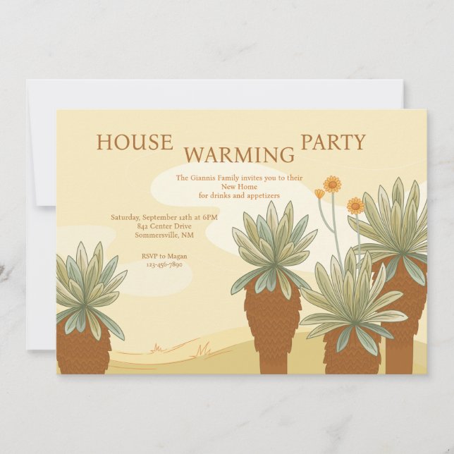 Invitaciones de Plantas Fraailejon (Anverso)