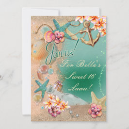 Invitaciones de Playa y Luau