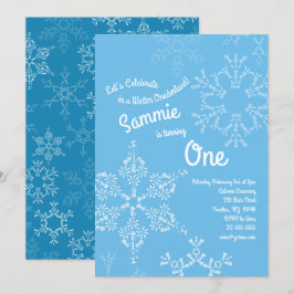 Invitaciones de primer cumpleaños de Onederland