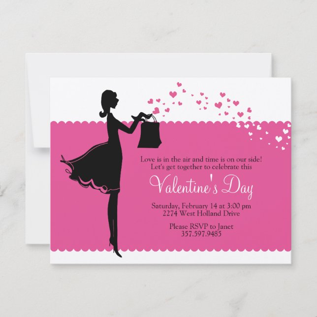 Invitaciones de Prissy Valentine (Anverso)