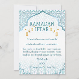 Invitaciones de Ramadan Mubarak – Iftar Familiar E