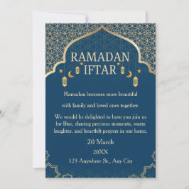 Invitaciones de Ramadan Mubarak – Iftar Familiar E