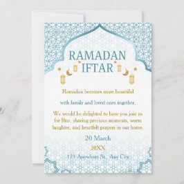 Invitaciones de Ramadan Mubarak – Iftar Familiar E