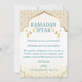 Invitaciones de Ramadan Mubarak – Iftar Familiar E