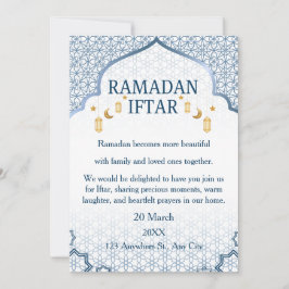 Invitaciones de Ramadan Mubarak – Iftar Familiar E