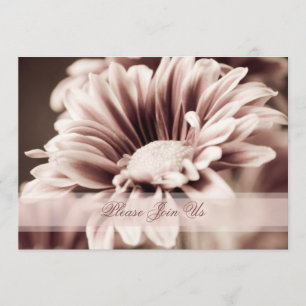 Invitaciones de renovación de votos de Boda floral