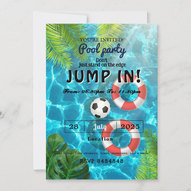 Invitaciones de Reunión de Amigos (Anverso)