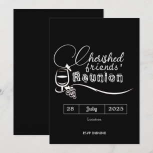 Invitaciones de Reunión de Amigos Queridos