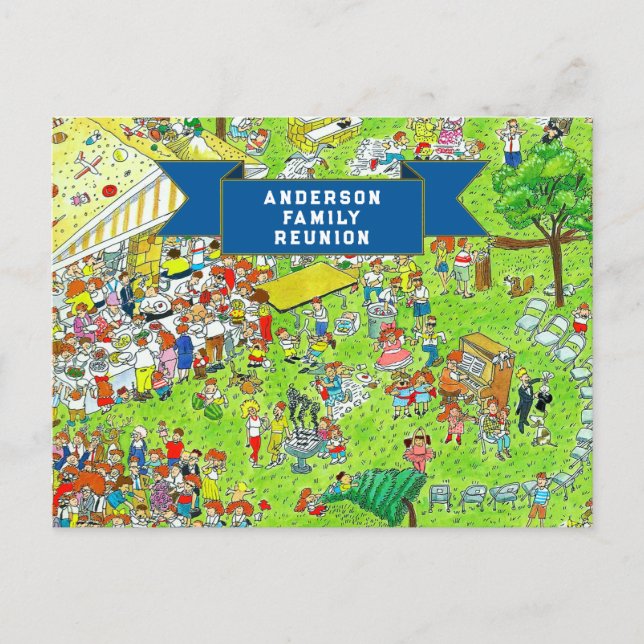 Invitaciones de Reunión Familiar (Anverso)
