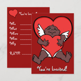 Invitaciones de San Valentín al Personalizado de t