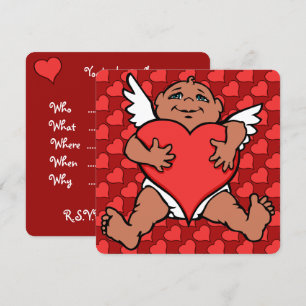 Invitaciones de San Valentín Personalizado de tarj