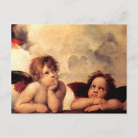 Invitaciones de Sistine Madonna de las querubes de
