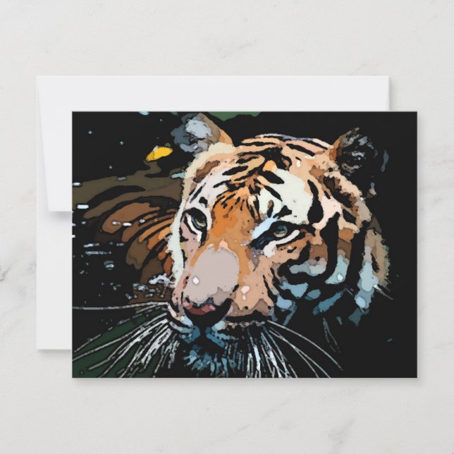 Invitaciones de tigres (Anverso)