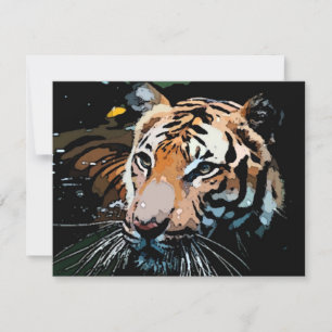 Invitaciones de tigres
