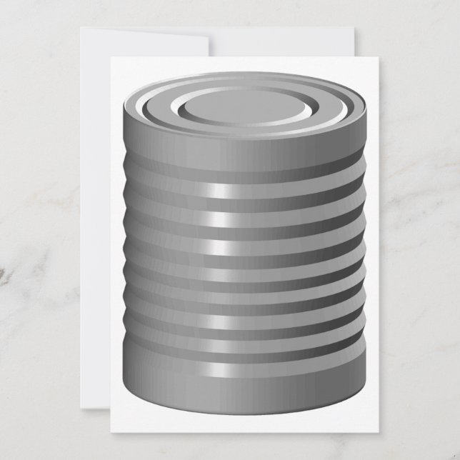 Invitaciones de Tin Can (Anverso)