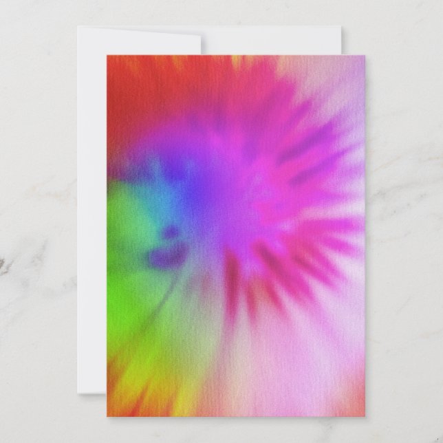 Invitaciones de tinte de tiempo (Anverso)