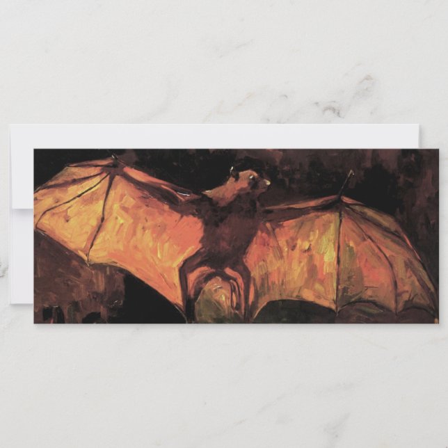 Invitaciones de Van Gogh Flying Fox (Anverso)